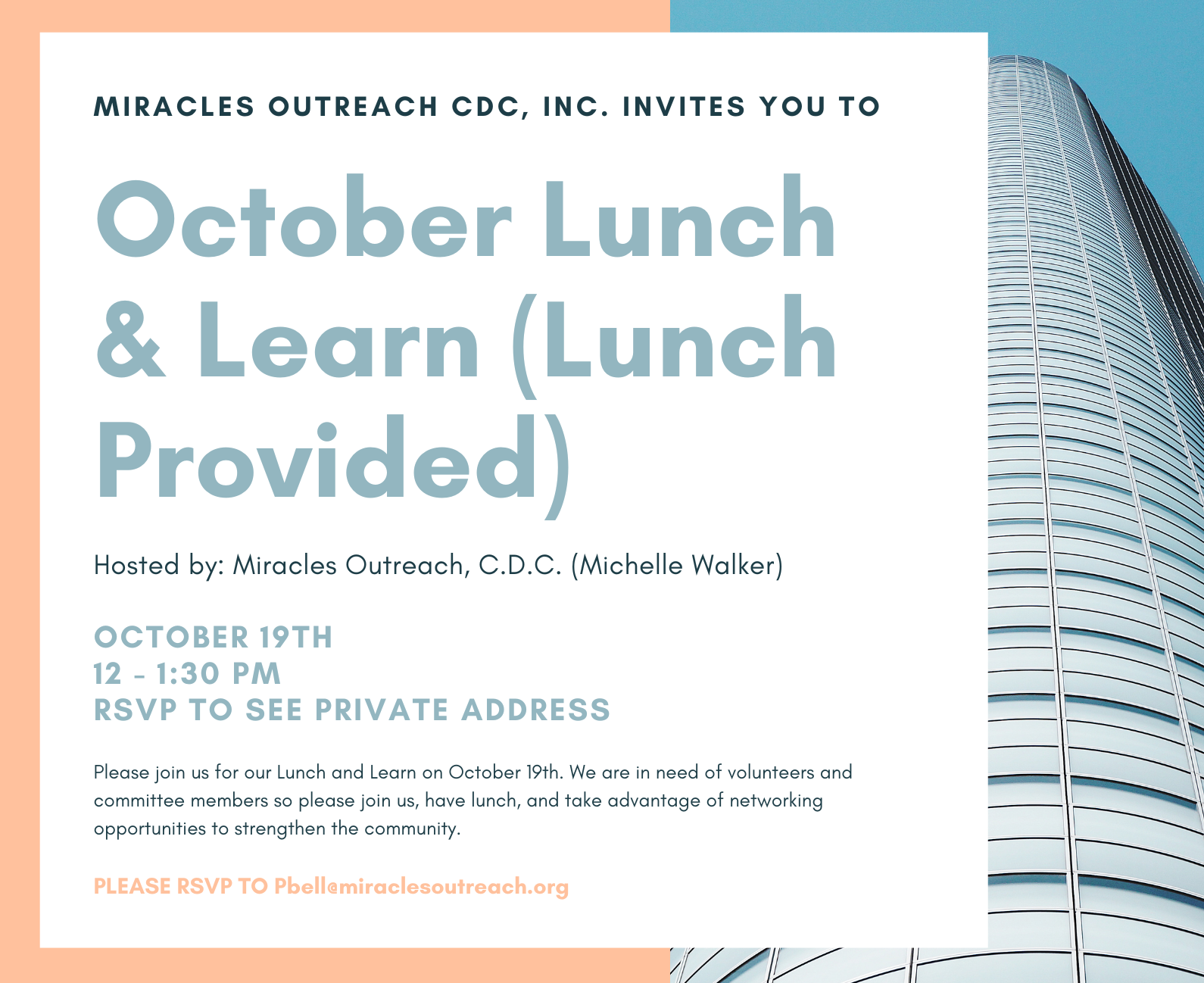 Miracles Lunch & Learn (1)